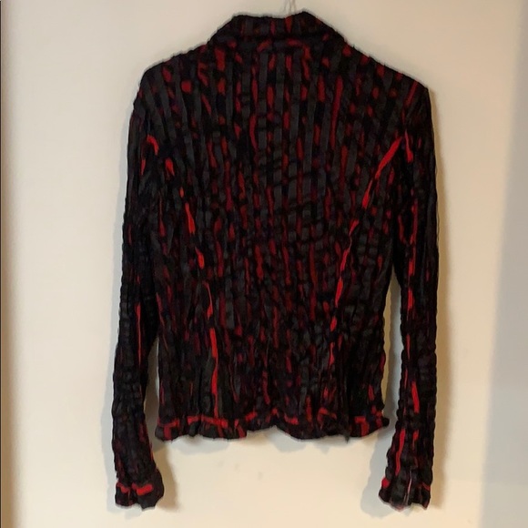 Designer dress jacket Alberto Makali med black/red - Picture 2 of 3